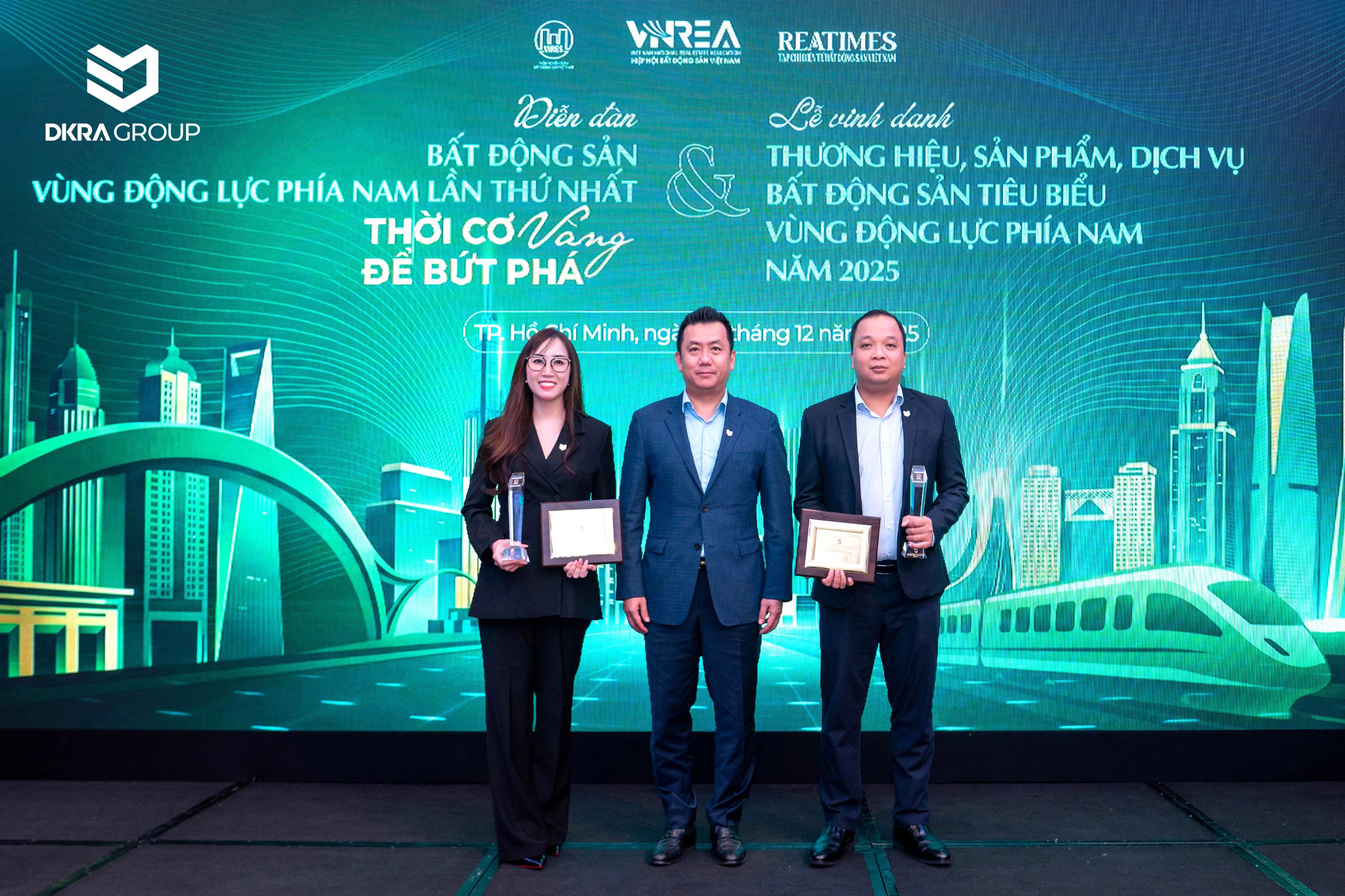 DKRA GROUP TỰ HÀO NHẬN “CÚ ĐÚP” GIẢI THƯỞNG TỪ TẠP CHÍ REATIMES