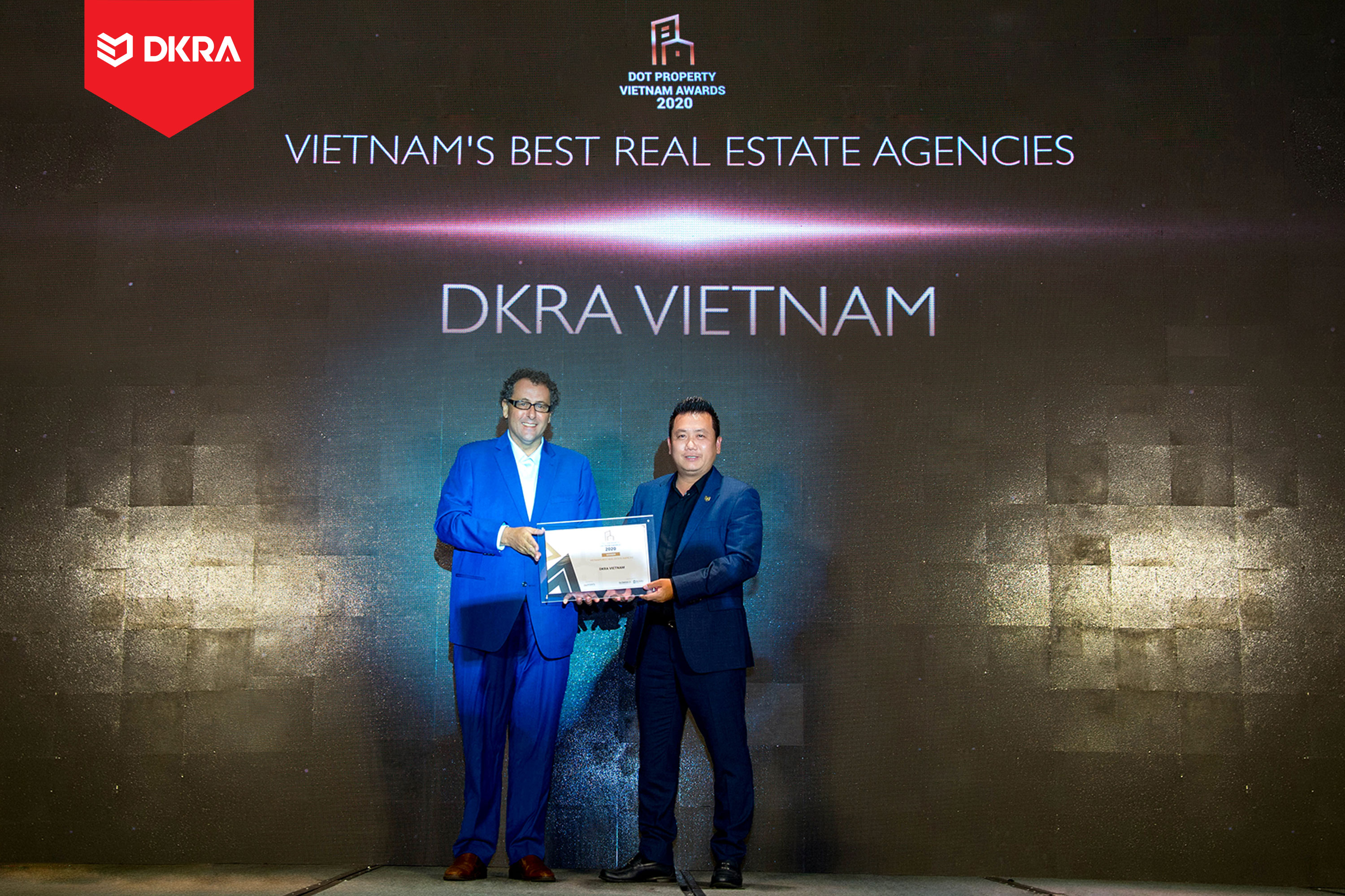 DKRA Vietnam “Đơn vị phân phối bất động sản tốt nhất Đông Nam Á” do Dot Property Vietnam Awards trao tặng 2019 và 2020