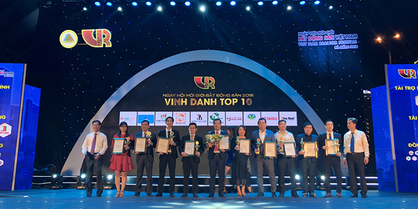 DKRA VIETNAM ĐƯỢC VINH DANH "TOP 10 SÀN GIAO DỊCH BẤT ĐỘNG SẢN XUẤT SẮC NHẤT" NĂM 2018